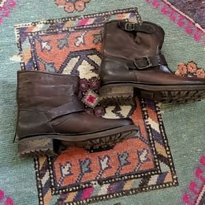 Frye shearling lined boots